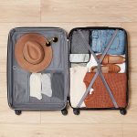 Basics 30-Inch Hardside Spinner, Navy Blue - Image 3
